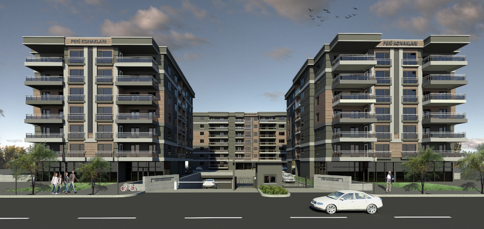 Peri Konakları B Blok 3 + 1 Daire ( 148 m2 )